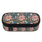 Wild Flowers 3-Layer Pencil and Cosmetic Case - DeRose Seasonal