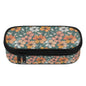 Pastel Flowers 3-Layer Pencil and Cosmetic Case - DeRose Seasonal