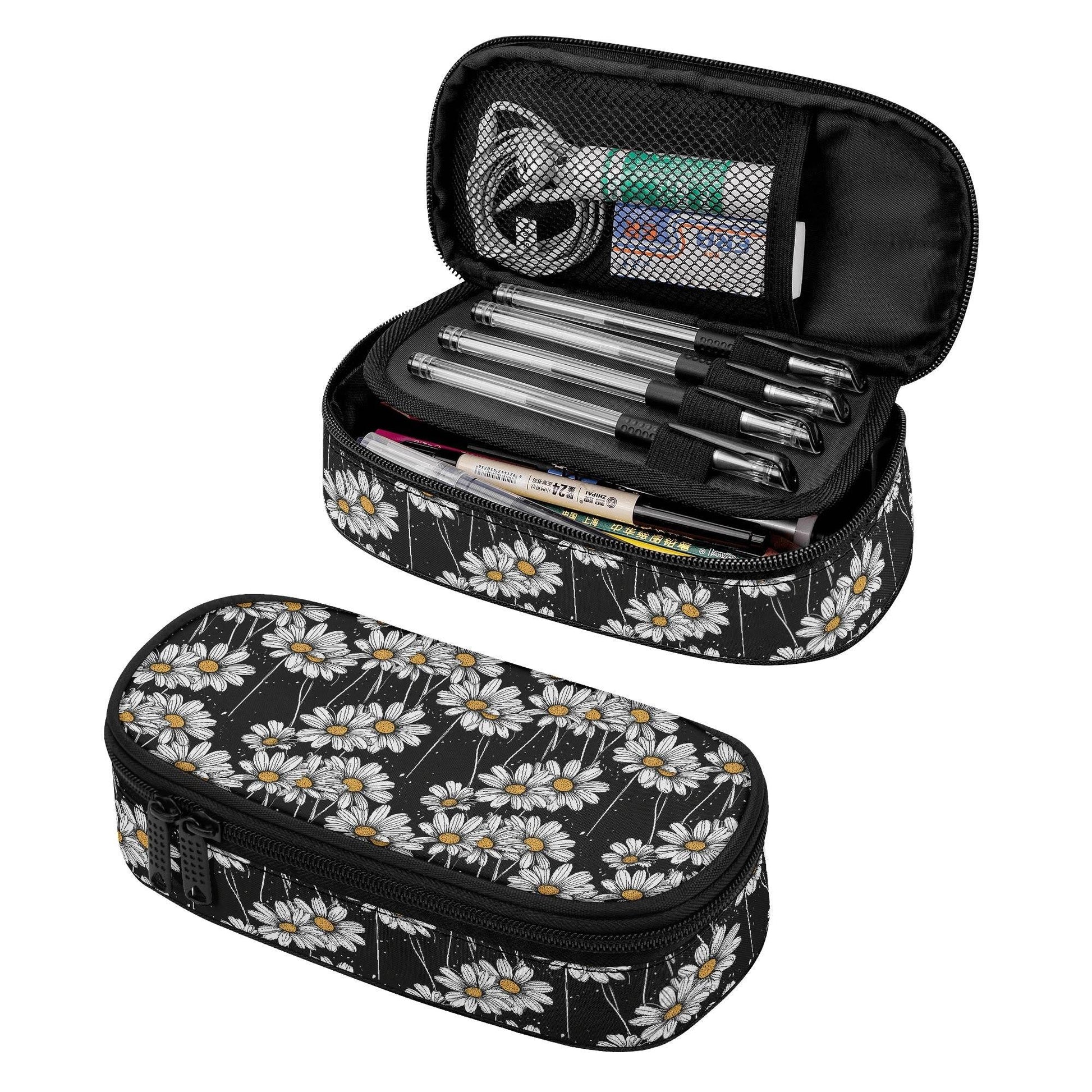 Daisy's 3-Layer Pencil and Cosmetic Case - DeRose Seasonal