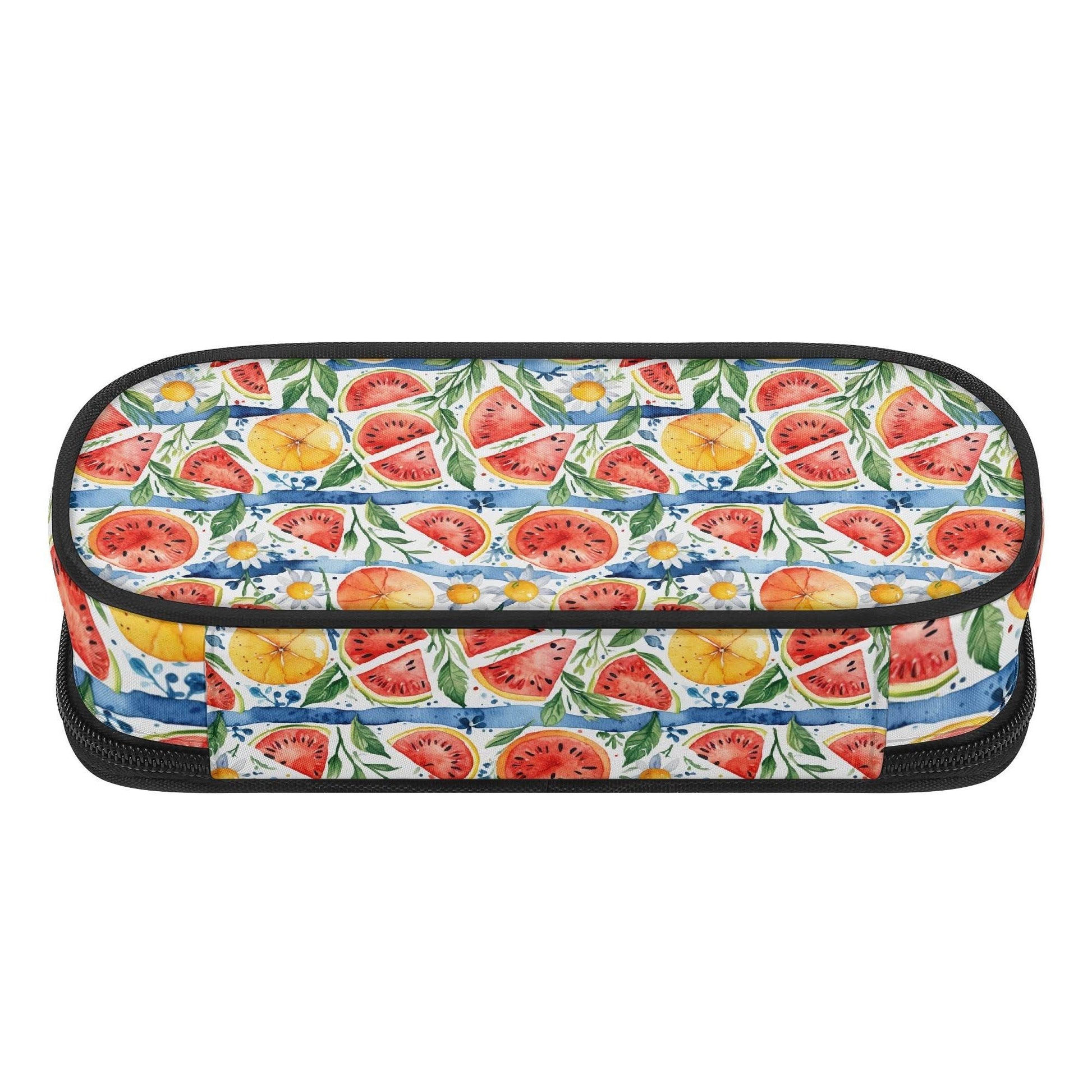 Watermelon 3-Layer Pencil and Cosmetic Case - DeRose Seasonal