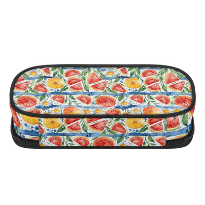 Watermelon 3-Layer Pencil and Cosmetic Case - DeRose Seasonal