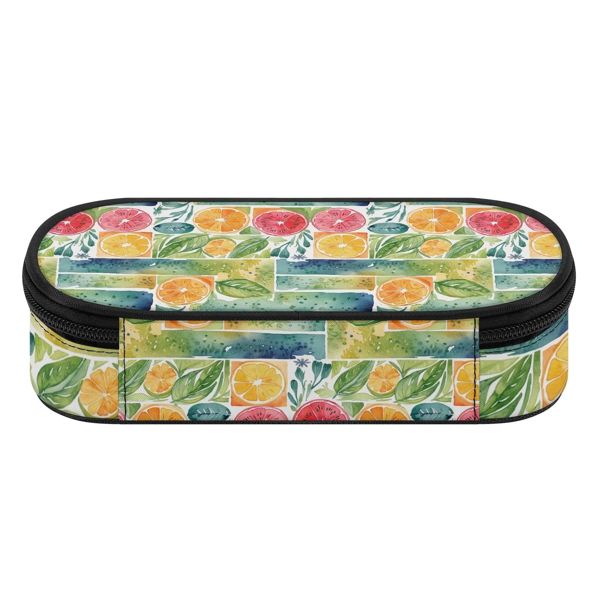 Watercolor Fruit 3-Layer Pencil and Cosmetic Case - DeRose Seasonal