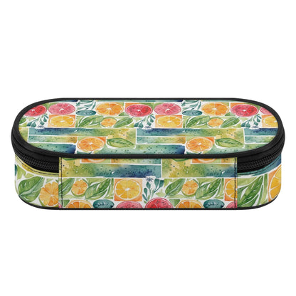 Watercolor Fruit 3-Layer Pencil and Cosmetic Case - DeRose Seasonal