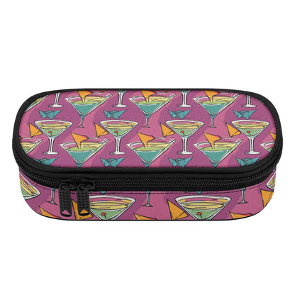 Artini Martini 3-Layer Pencil and Cosmetic Case - DeRose Seasonal