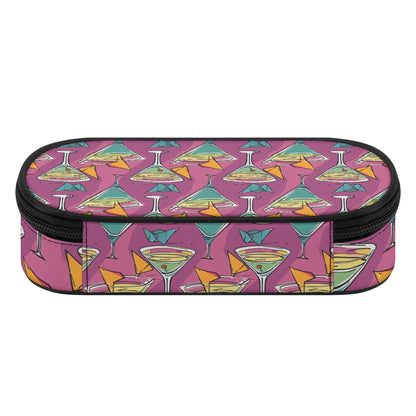 Artini Martini 3-Layer Pencil and Cosmetic Case - DeRose Seasonal