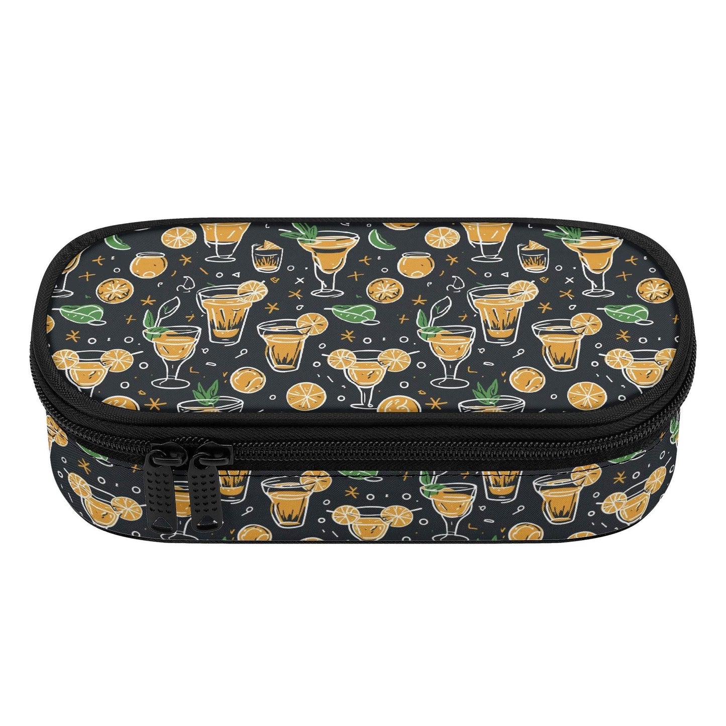 Gold Margarita 3-Layer Pencil and Cosmetic Case - DeRose Seasonal