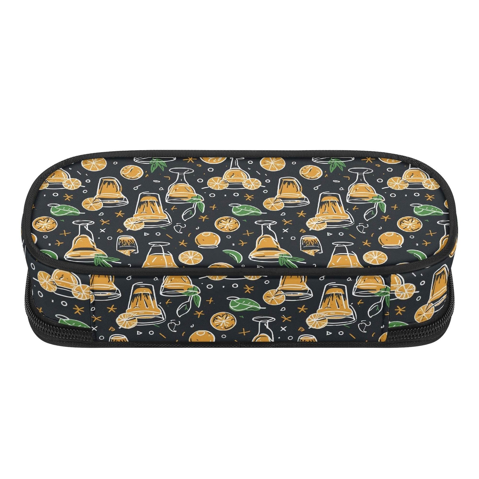 Gold Margarita 3-Layer Pencil and Cosmetic Case - DeRose Seasonal