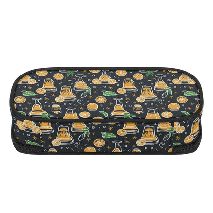 Gold Margarita 3-Layer Pencil and Cosmetic Case - DeRose Seasonal