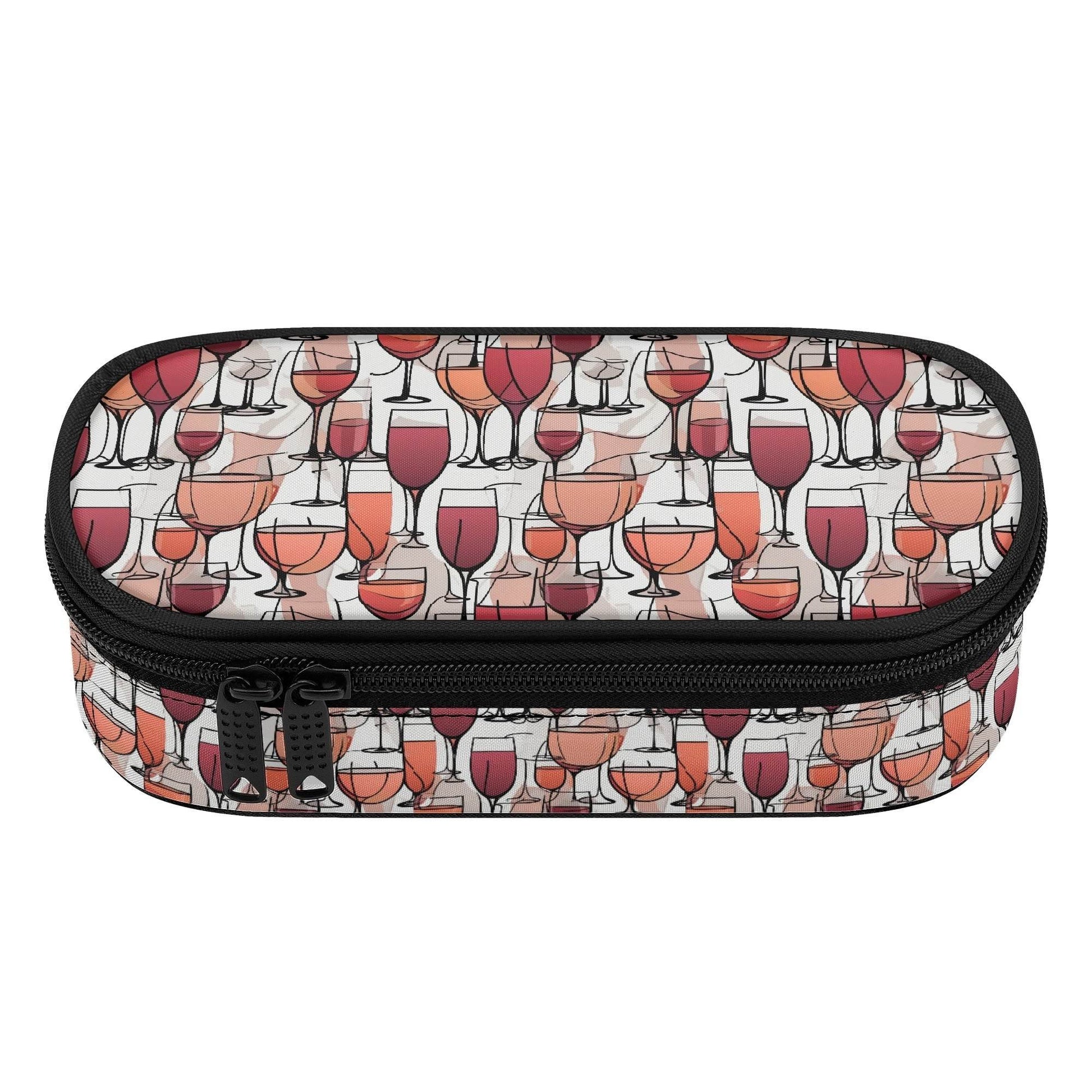 Wine Dining 3-Layer Pencil and Cosmetic Case - DeRose Seasonal