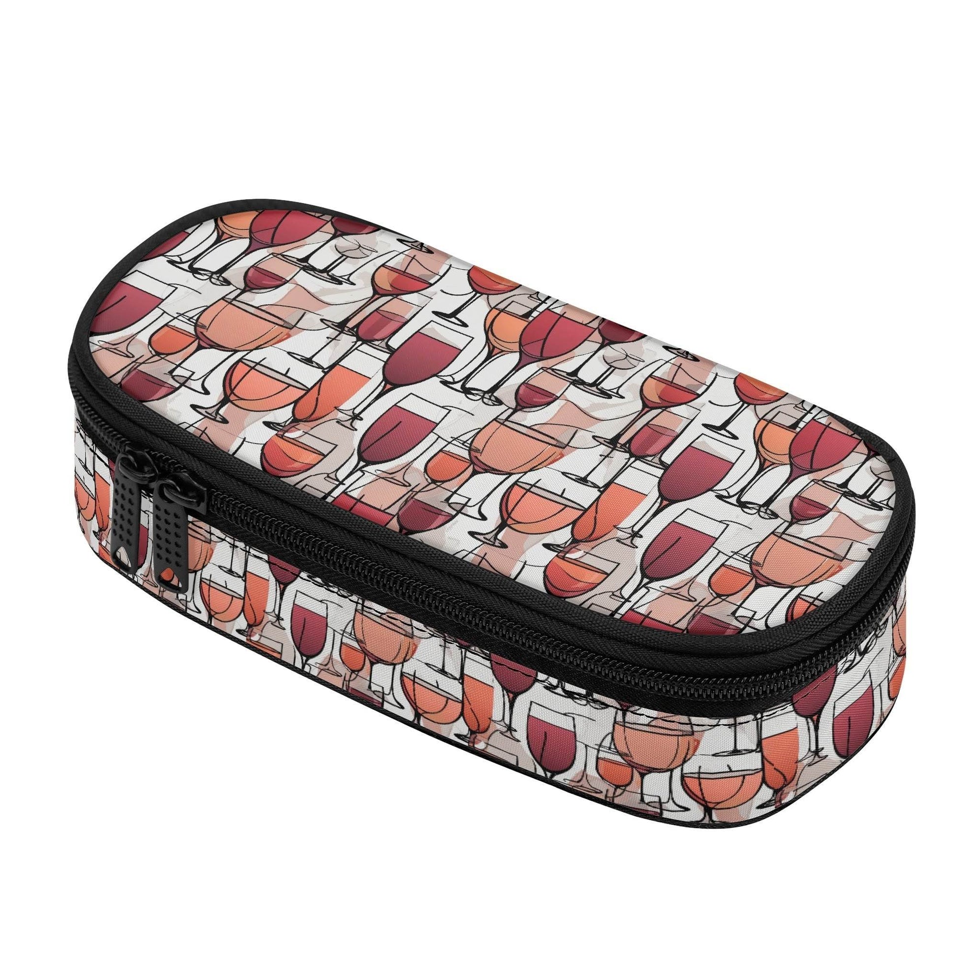 Wine Dining 3-Layer Pencil and Cosmetic Case - DeRose Seasonal
