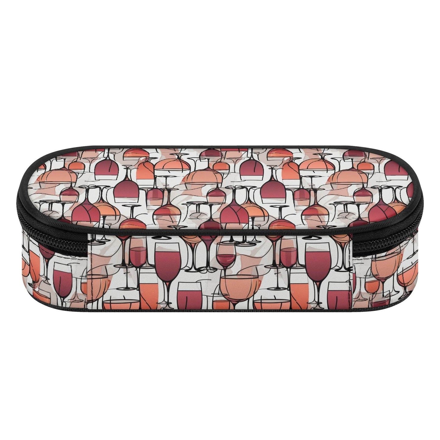 Wine Dining 3-Layer Pencil and Cosmetic Case - DeRose Seasonal