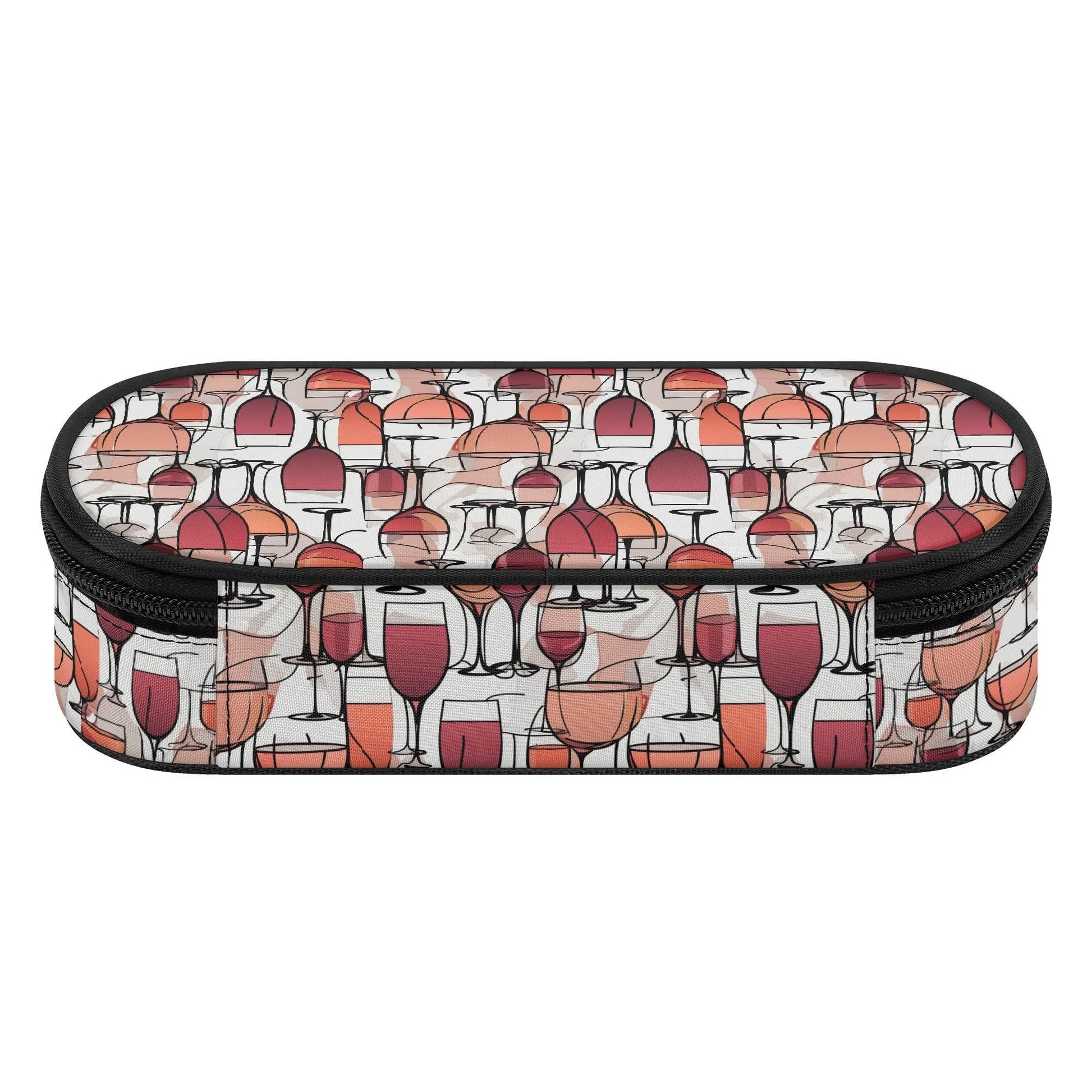 Wine Dining 3-Layer Pencil and Cosmetic Case - DeRose Seasonal