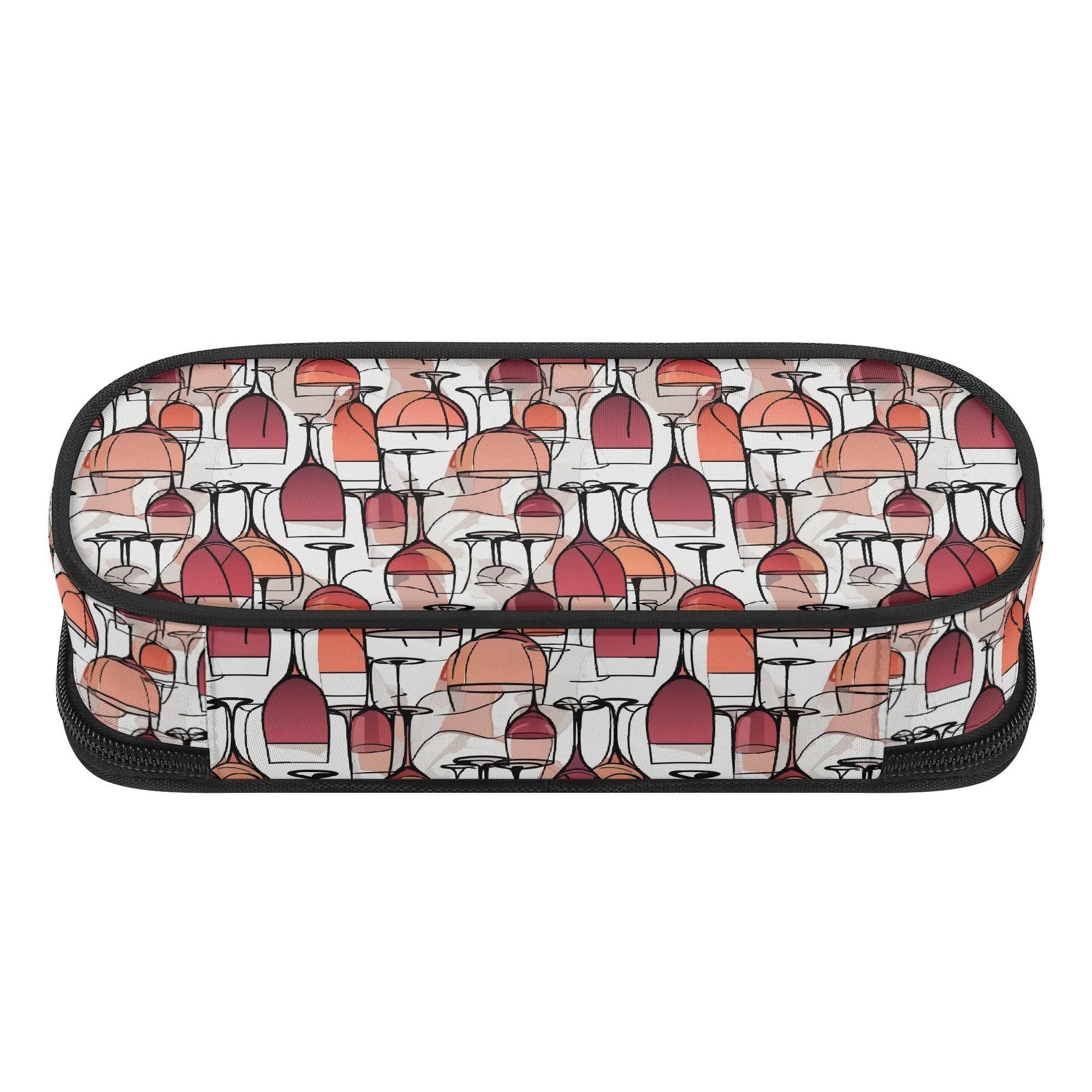 Wine Dining 3-Layer Pencil and Cosmetic Case - DeRose Seasonal