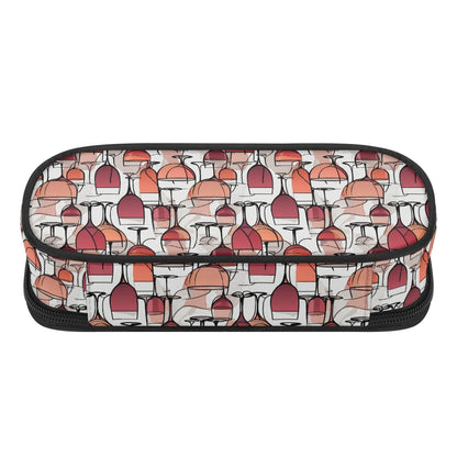 Wine Dining 3-Layer Pencil and Cosmetic Case - DeRose Seasonal