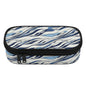 Ocean Lines 3-Layer Pencil and Cosmetic Case - DeRose Seasonal