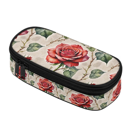 Single Rose 3-Layer Pencil and Cosmetic Case - DeRose Seasonal