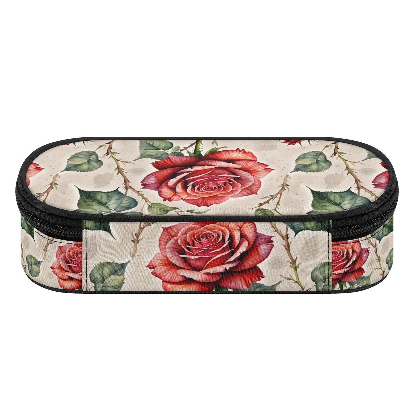 Single Rose 3-Layer Pencil and Cosmetic Case - DeRose Seasonal