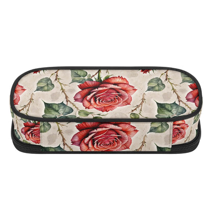 Single Rose 3-Layer Pencil and Cosmetic Case - DeRose Seasonal