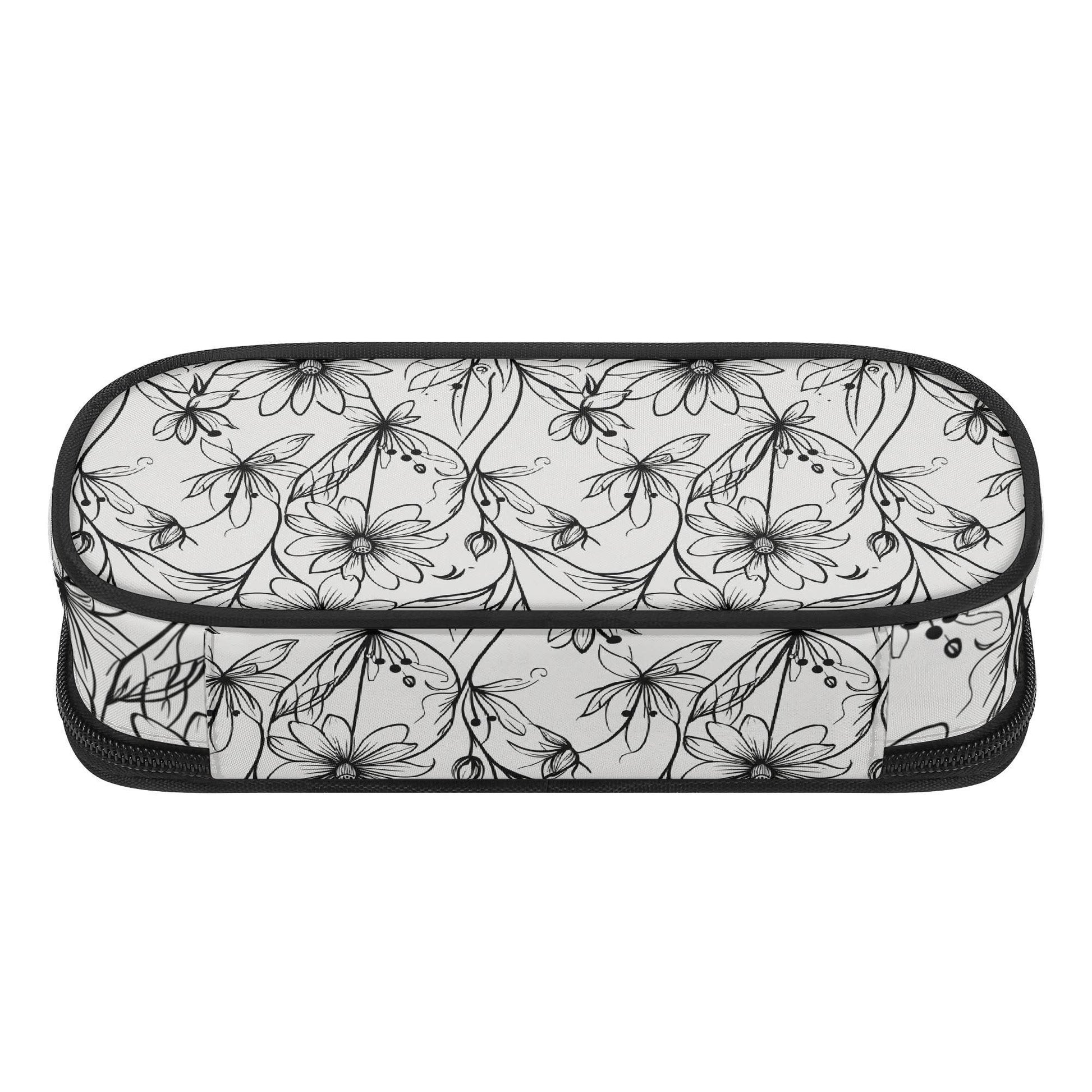 Neutral Spring 3-Layer Pencil and Cosmetic Case - DeRose Seasonal