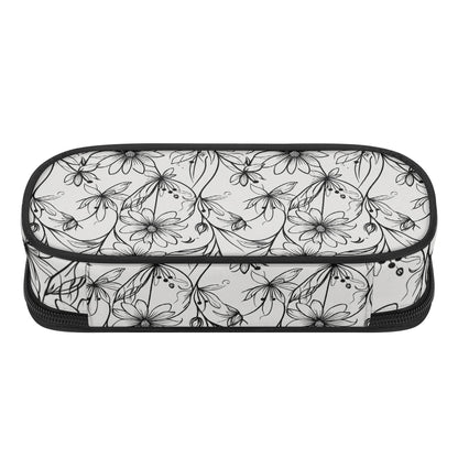 Neutral Spring 3-Layer Pencil and Cosmetic Case - DeRose Seasonal