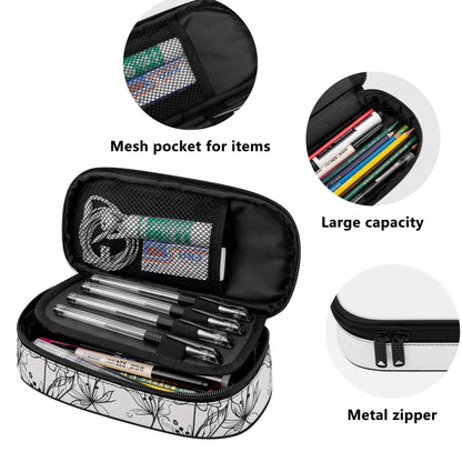 Neutral Spring 3-Layer Pencil and Cosmetic Case - DeRose Seasonal