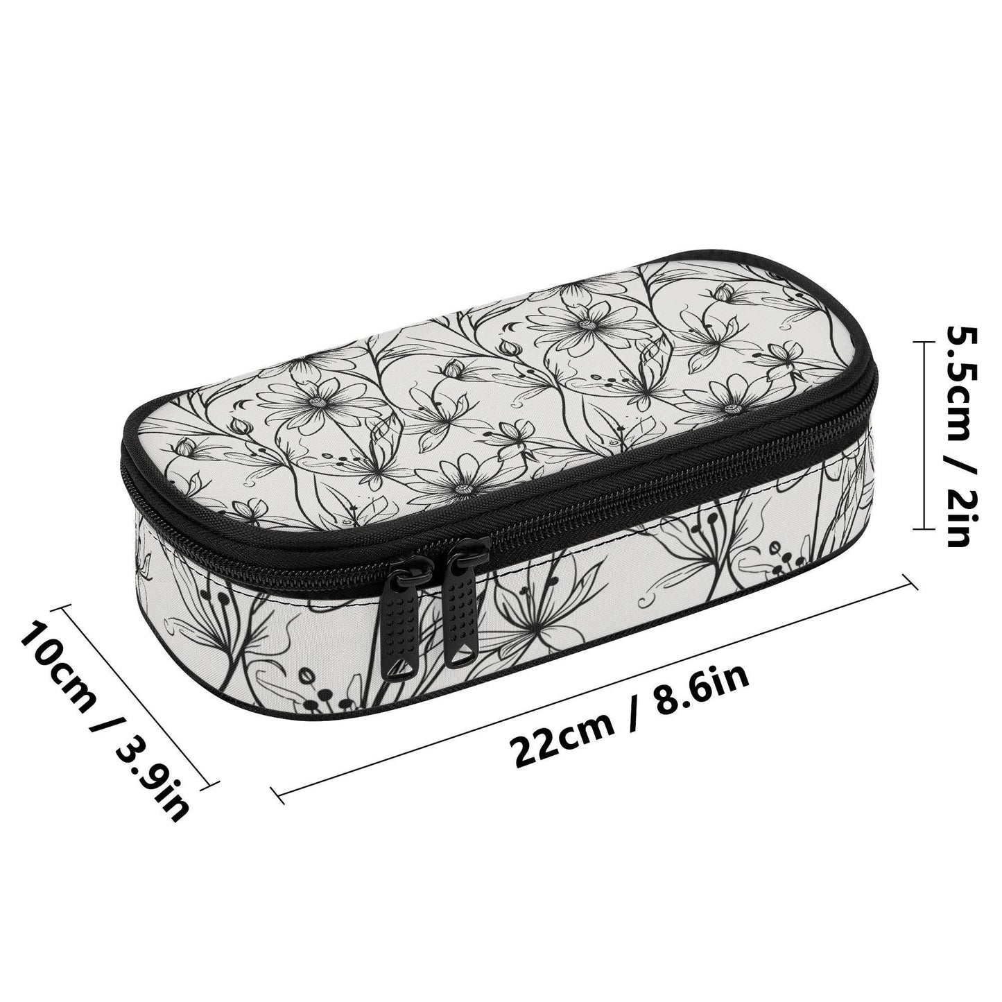 Neutral Spring 3-Layer Pencil and Cosmetic Case - DeRose Seasonal