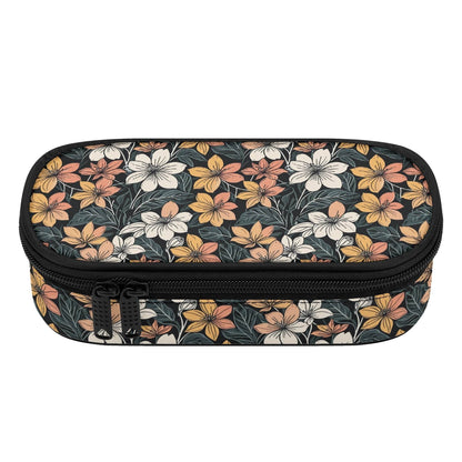 Field of Flowers 3-Layer Pencil and Cosmetic Case - DeRose Seasonal