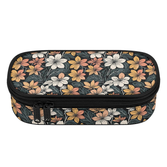 Field of Flowers 3-Layer Pencil and Cosmetic Case - DeRose Seasonal