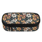 Field of Flowers 3-Layer Pencil and Cosmetic Case - DeRose Seasonal