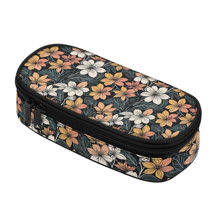 Field of Flowers 3-Layer Pencil and Cosmetic Case - DeRose Seasonal