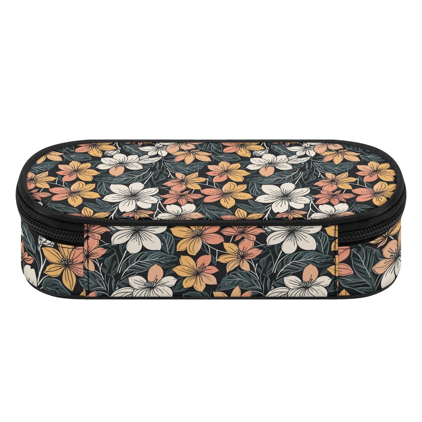 Field of Flowers 3-Layer Pencil and Cosmetic Case - DeRose Seasonal