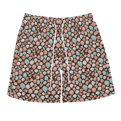 Men's Regular Fit Seashells Hawaiian Short Sleeve Shirt and Shorts Set - DeRose Seasonal