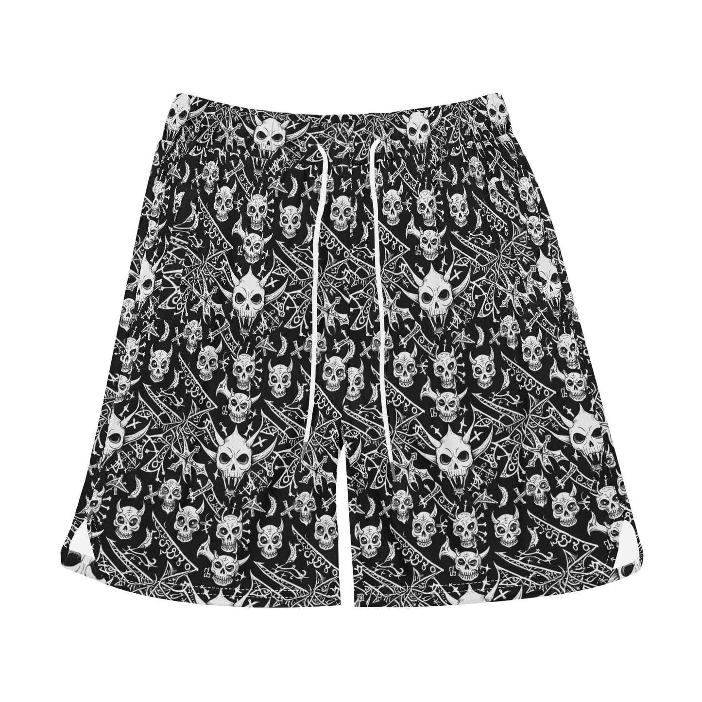 Men's Little Devils Mesh Shorts Sea Life Swim Trunks - DeRose Seasonal