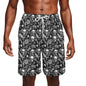 Men's Flying Skulls Mesh Shorts Sea Life Swim Trunks - DeRose Seasonal