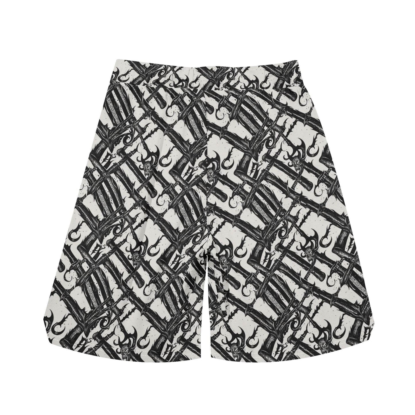 Men's Devil Veins Mesh Shorts Sea Life Swim Trunks - DeRose Seasonal
