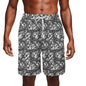 Men's Hidden Cross Mesh Shorts Sea Life Swim Trunks - DeRose Seasonal