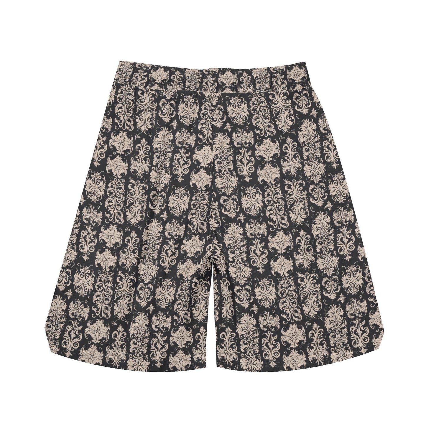 Men's Gothic Emblem Mesh Shorts Sea Life Swim Trunks - DeRose Seasonal