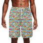 Men's Fun of a Beach Mesh Shorts Sea Life Swim Trunks - DeRose Seasonal