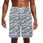 Men's Ocean Lines Mesh Shorts Sea Life Swim Trunks - DeRose Seasonal
