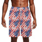 Men's Watercolor Independence Mesh Shorts Sea Life Swim Trunks - DeRose Seasonal