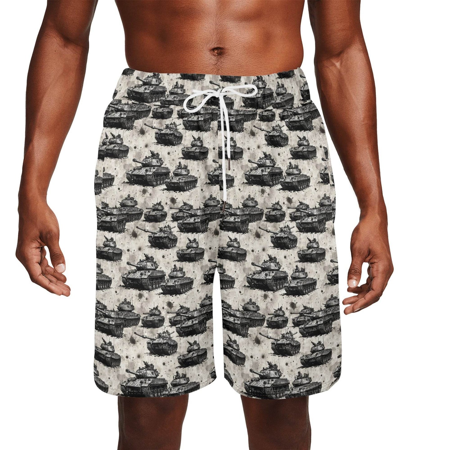 Men's Tanks Mesh Shorts Sea Life Swim Trunks - DeRose Seasonal