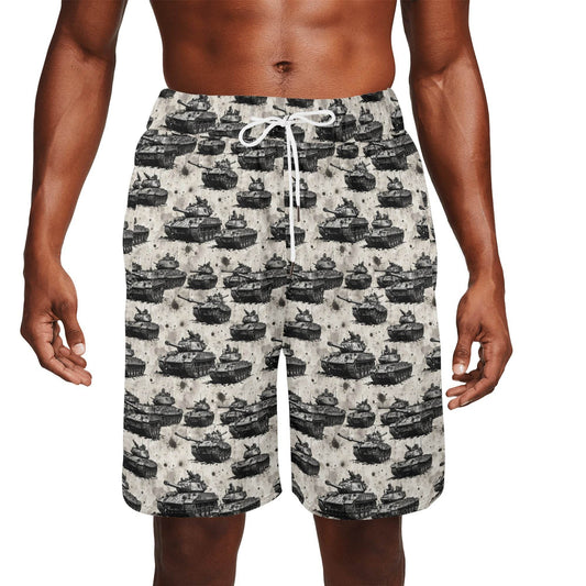 Men's Tanks Mesh Shorts Sea Life Swim Trunks - DeRose Seasonal
