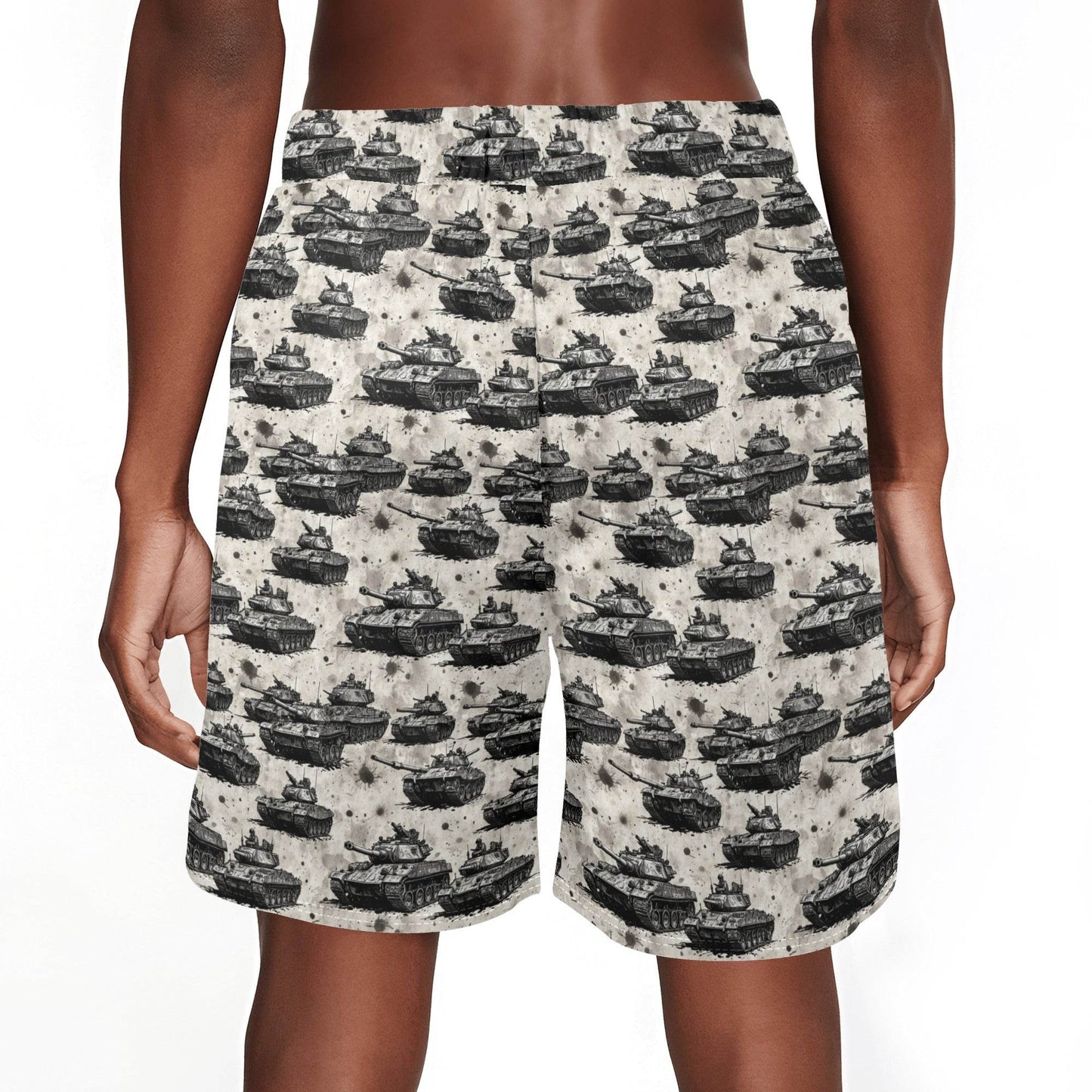 Men's Tanks Mesh Shorts Sea Life Swim Trunks - DeRose Seasonal
