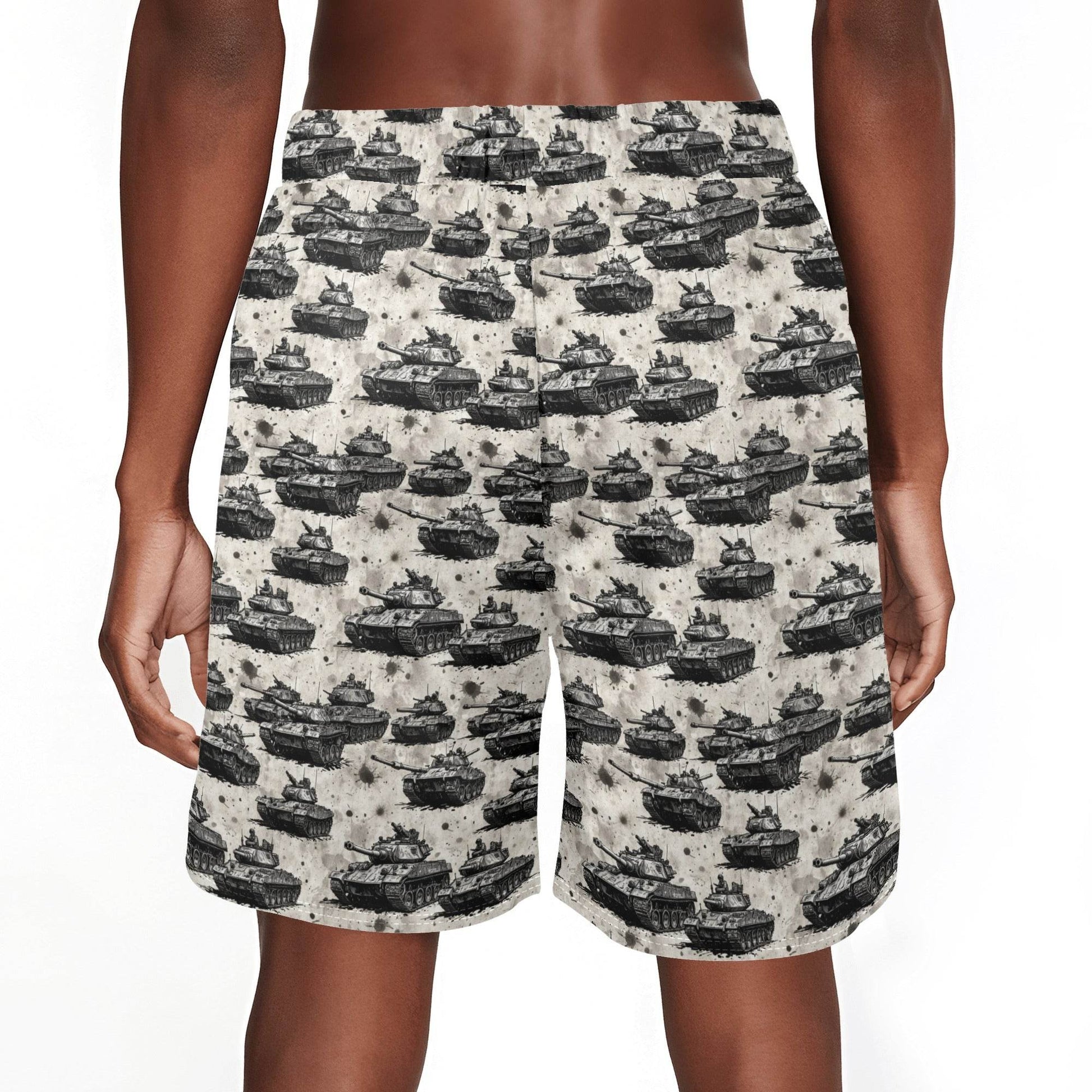 Men's Tanks Mesh Shorts Sea Life Swim Trunks - DeRose Seasonal