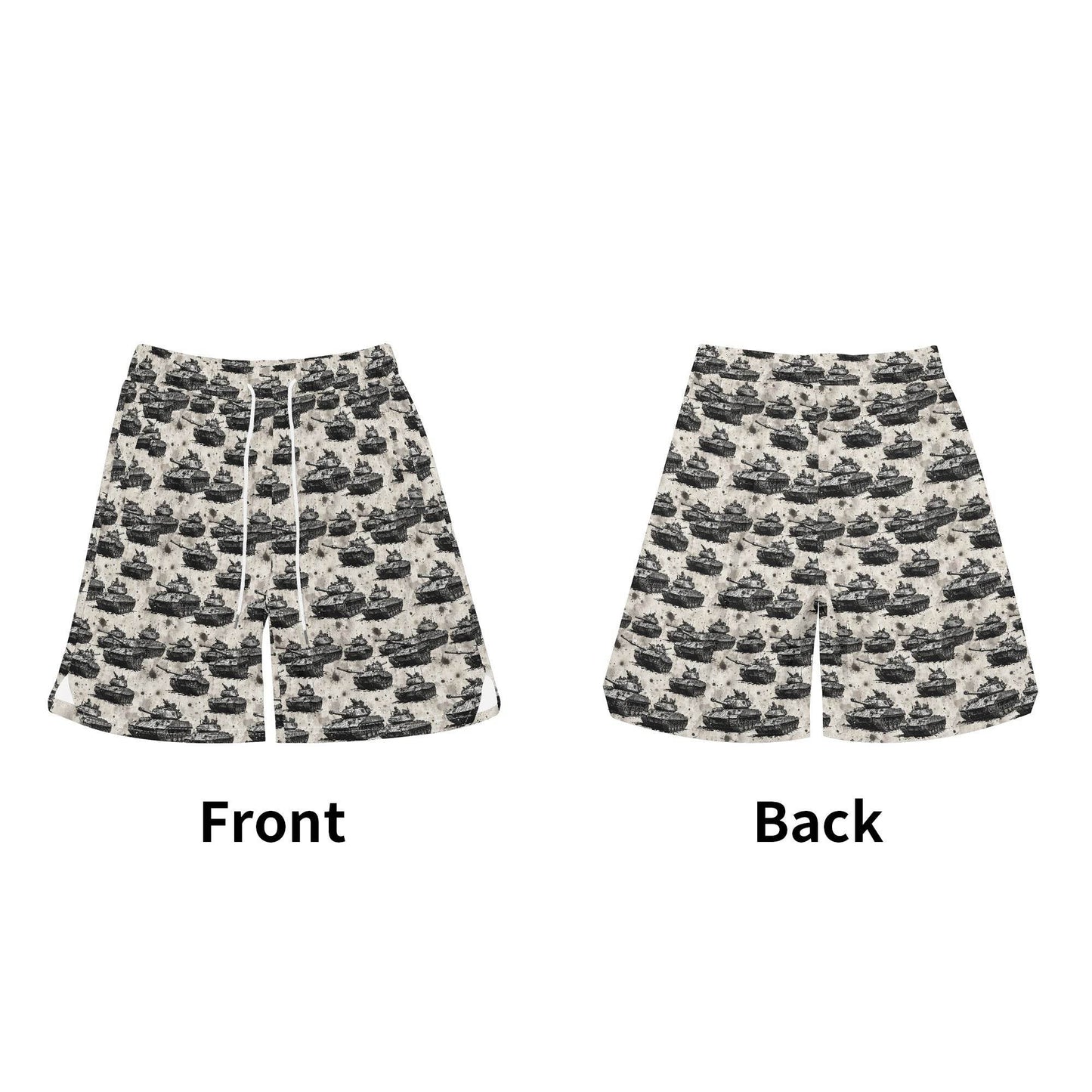 Men's Tanks Mesh Shorts Sea Life Swim Trunks - DeRose Seasonal