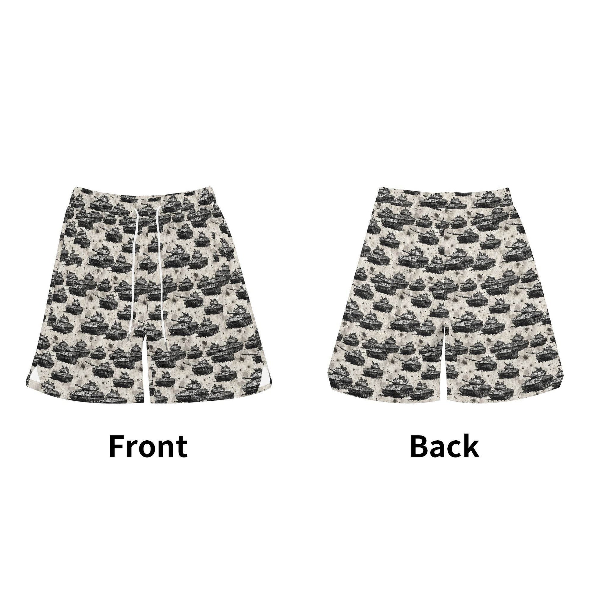 Men's Tanks Mesh Shorts Sea Life Swim Trunks - DeRose Seasonal