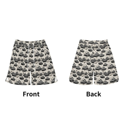 Men's Tanks Mesh Shorts Sea Life Swim Trunks - DeRose Seasonal