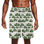 Men's Comic Tanks Mesh Shorts Sea Life Swim Trunks - DeRose Seasonal