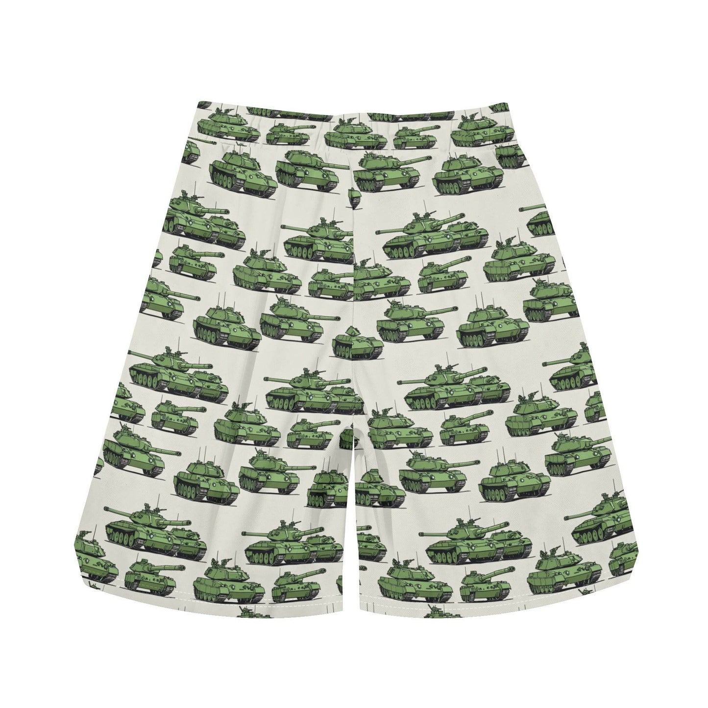 Men's Comic Tanks Mesh Shorts Sea Life Swim Trunks - DeRose Seasonal
