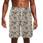 Men's Abstract Fighter Jets Mesh Shorts Sea Life Swim Trunks - DeRose Seasonal